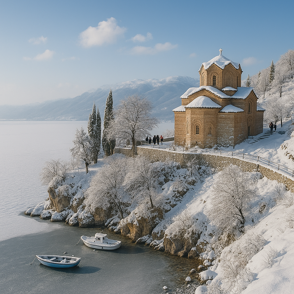 Ohrid-Kışın